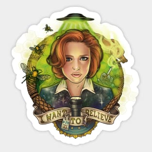 I Want to Believe Sticker